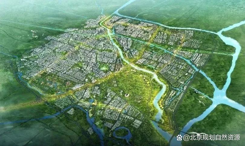 御林湾区位图:四大科创区环绕,温榆河公园为生态核心